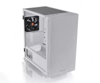 Корпус компьютерный Thermaltake S100 TG Snow Edition | White