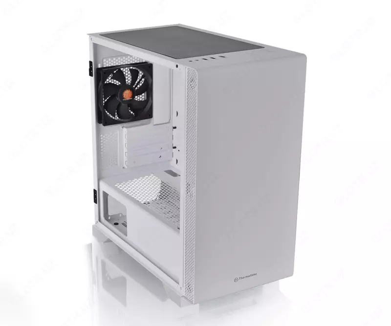 Корпус компьютерный Thermaltake S100 TG Snow Edition | White