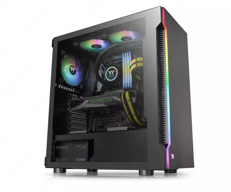 Kompyuter korpusi Thermaltake H200 TG Black RGB | ATX