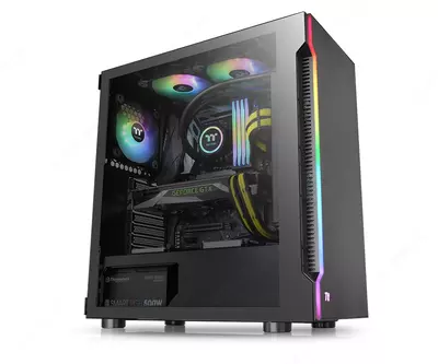 Kompyuter korpusi Thermaltake H200 TG Black RGB | ATX