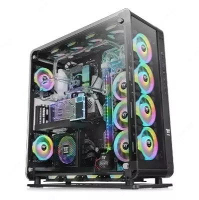 Kompyuter korpusi Thermaltake Core P8 | TG Edition | Black