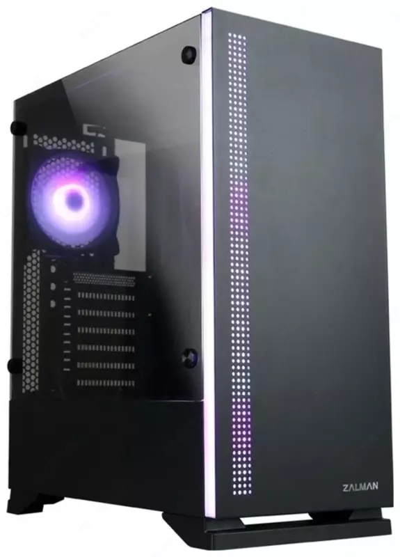 Корпус компьютерный Zalman S5 | RGB | Black | ATX