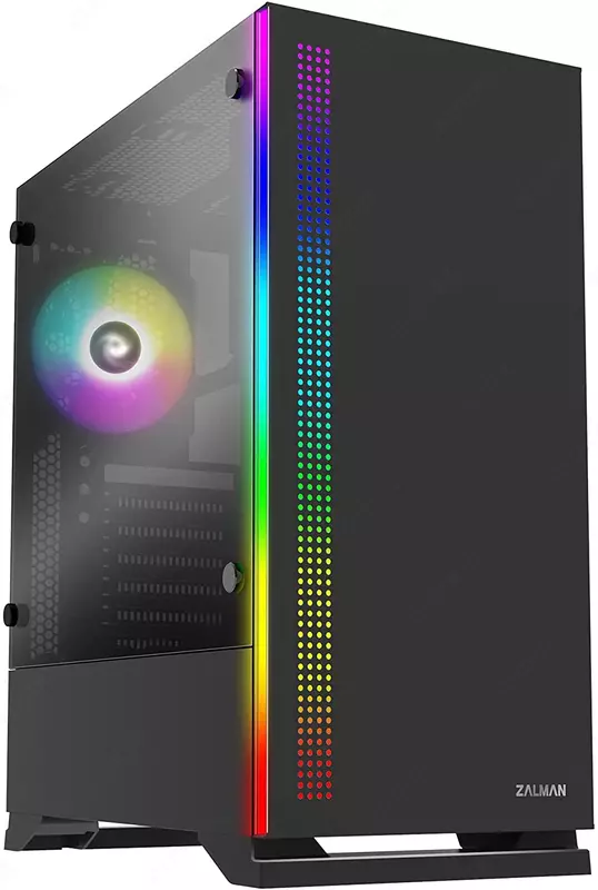 Корпус компьютерный Zalman S5 | RGB | Black | ATX