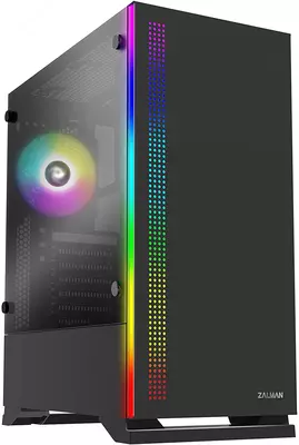 Kompyuter korpusi Zalman S5 | RGB | Black | ATX