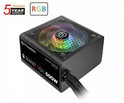 Quvvat manbai Thermaltake Smart RGB 500W Quvvat manbai Thermaltake Smart RGB 500W