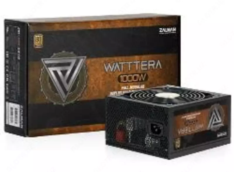 Блок питания Zalman Watttera | 1000W | 80+ Gold | Full Modular | 100% Japanese Capacitors
