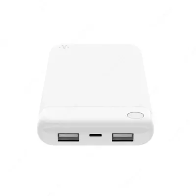 Зарядное устройство Belkin 20K POWER BANK, 30W PD USBC IN/OUT, USBA OUT, WHT