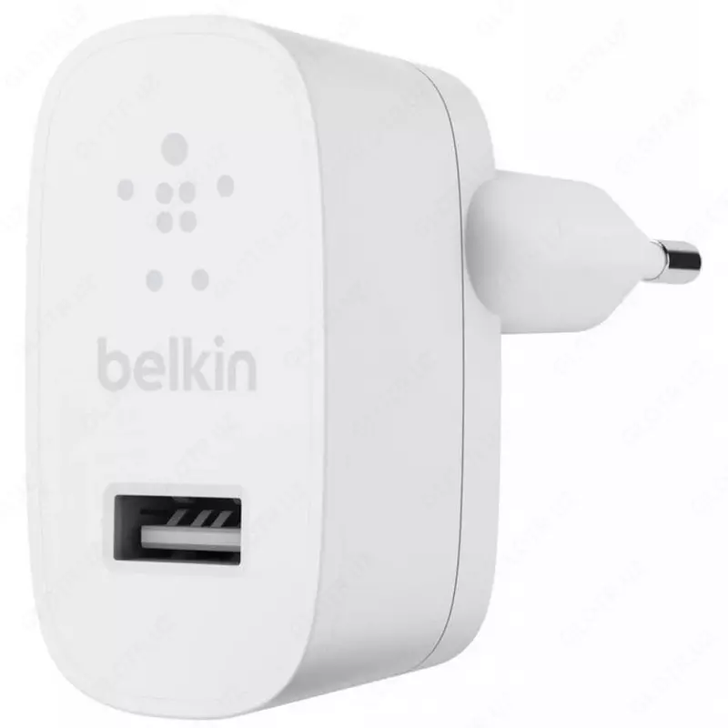 Сетевое зарядное устройство Belkin SINGLE USB-A WALL CHARGER,12W,WHT