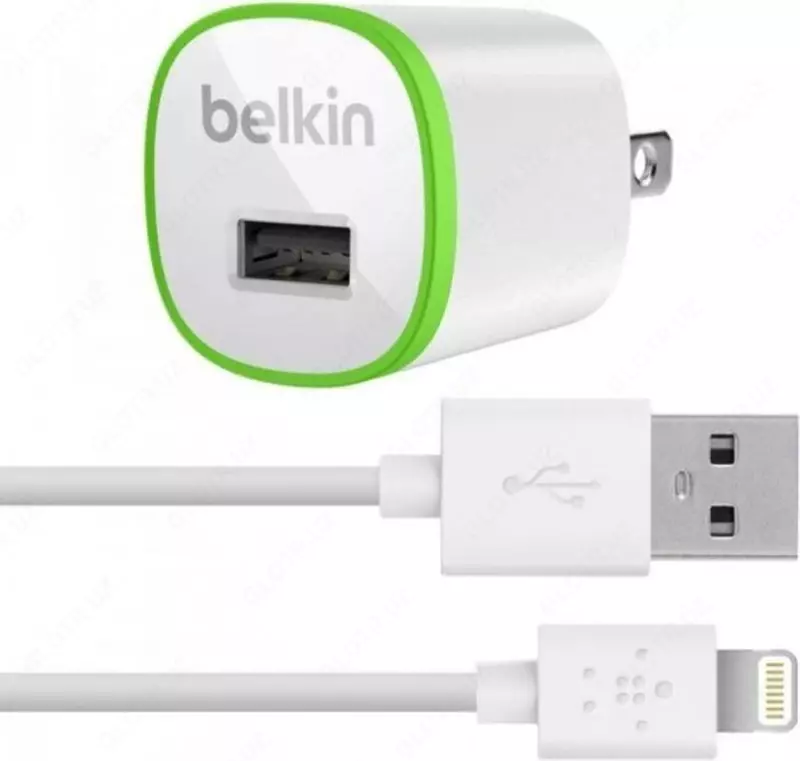 Tarmoqli zaryadlovchi Belkin Home Charger USB 1A, white