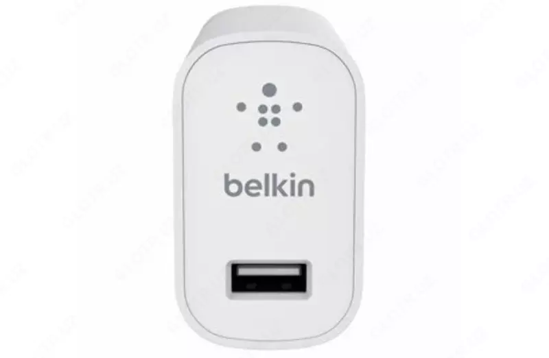 Сетевое зарядное устройство Belkin Mixit Metallic Home Charger (12W) USB 2.4A, white