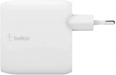 Сетевое зарядное устройство Belkin 68W USB-C CHARGER,GAN,50C/18C,WHT