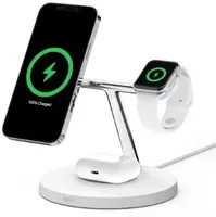 Simsiz zaryadlovchi Belkin MagSafe 3-in-1 Wireless Charger WIZ009vfBK oq