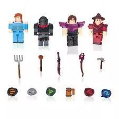 Игровая коллекционная игрушка ROB Roblox Four Figure Pack (Vesteria: Dark Forest) W5