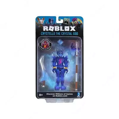 Игровая коллекционная игрушка ROB Roblox 1 Figure Pack (Imagination Figure Pack) (Crystello the Crystal God) W7 Игровая коллекционная игрушка ROB Roblox 1 Figure Pack (Imagination Figure Pack) (Crystello the Crystal God) W7