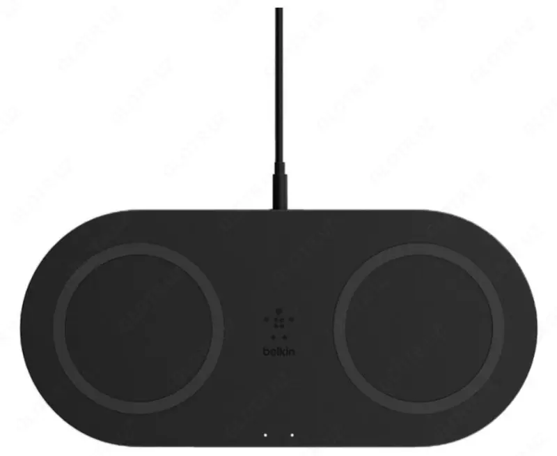 Simsiz zaryadlovchi Belkin Wireless charging Dual Pad Wireless Charging Qi, 2x 10W, black