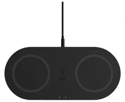 Simsiz zaryadlovchi Belkin Wireless charging Dual Pad Wireless Charging Qi, 2x 10W, black