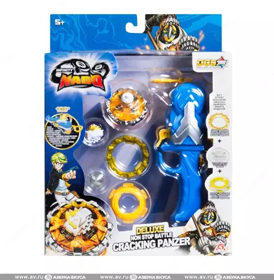 Волчок Auldey Infinity Nado Advanced series - Cracking Panzer