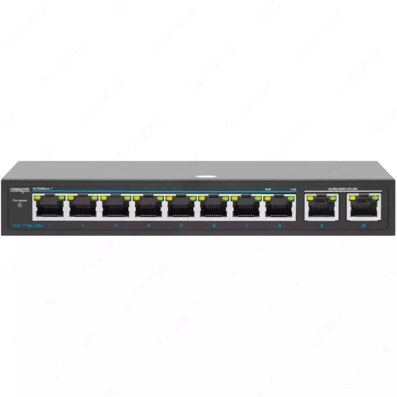 PoE коммутатор неуправляемый PUS-TT08L-115M