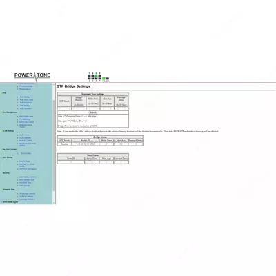 PoE switch Web Smart PWS-CS08-120M