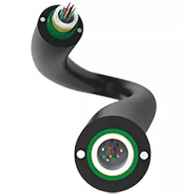 Optik kanalizatsiya kabeli LOC-K-2,7-04, 4 tolali