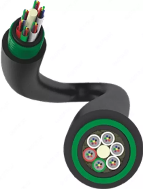 Optik kanalizatsiya kabeli LOC-K-(4x12)-2,7-48, 48 tolalar