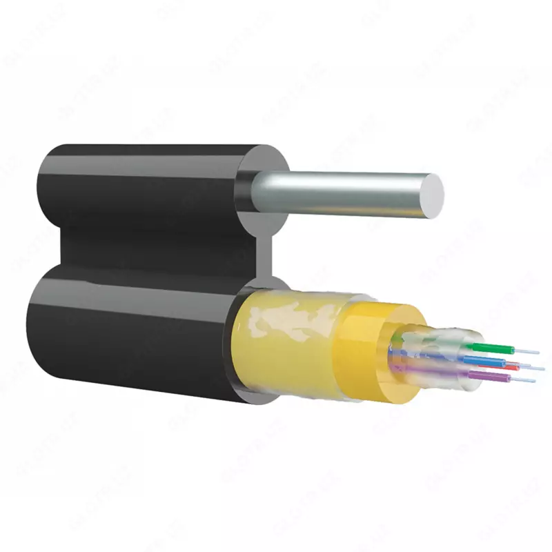 Optik osilgan kabel LOC-P-2,6-12 (po'lat sim), 12 tolali