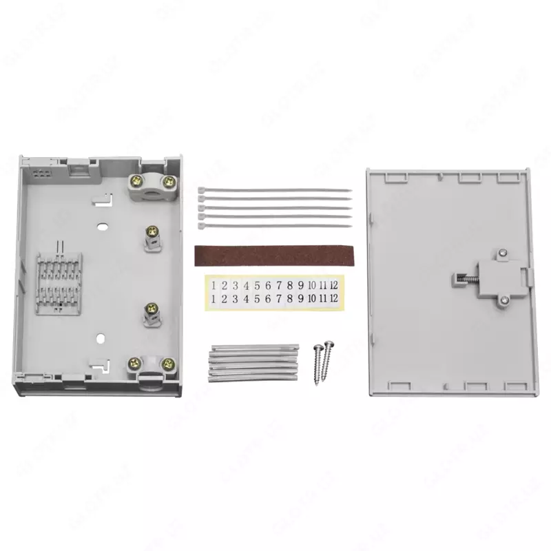 Микробокс оптический настенный ODF-6WP, 6 соединений