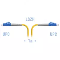 Патчкорд оптический LC/UPC SM  1 м (SNR-PC-LC/UPC-1m)