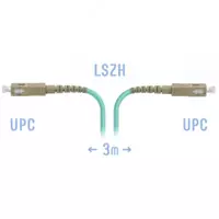 Патч-корд оптический SC/UPC MM  3 м (SNR-PC-SC/UPC-MM-3m)