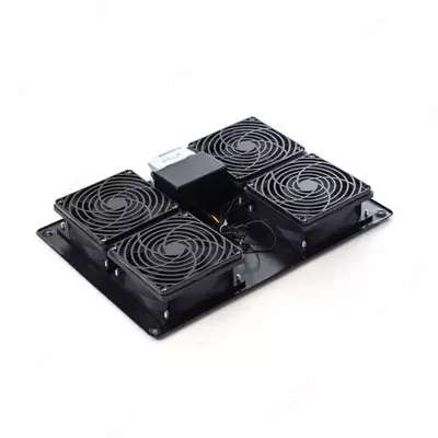 Termostatli fan paneli, 4 x 12 sm, 220 V (art. 6004-220SH-T)