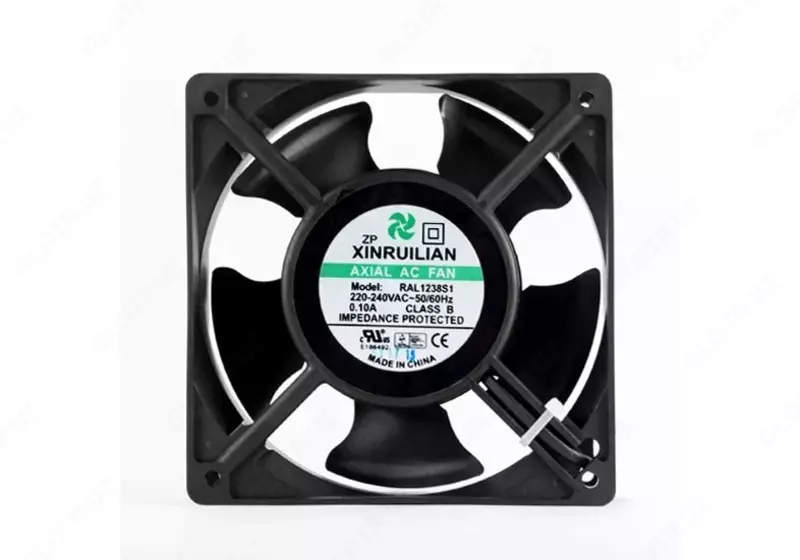 Вытяжной вентилятор SHIP 701022000, 12 см, 220V, чёрный (6001-220-0)