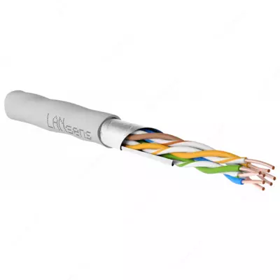 FTP kabeli, 4 juft Cat.5e, ichki, ekranlangan (KSVPVE-5e 4x2x0.52)