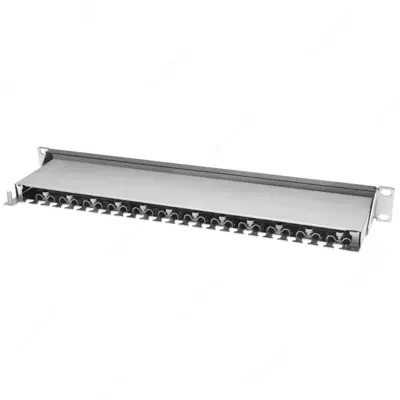Коммутационная панель SNR, 19" экранированная, 1U, 24 порта, cat.6 (SNR-SD-1U24-6-H)