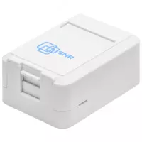 Корпус настенной розетки SNR под модули KeyStone