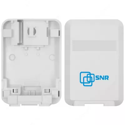 Корпус настенной розетки SNR под модули KeyStone, 1 порт (SNR-MB-DPS-1)
