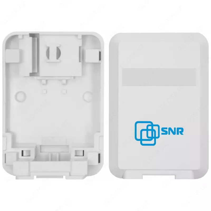 Корпус настенной розетки SNR под модули KeyStone, 1 порт (SNR-MB-DPS-1)