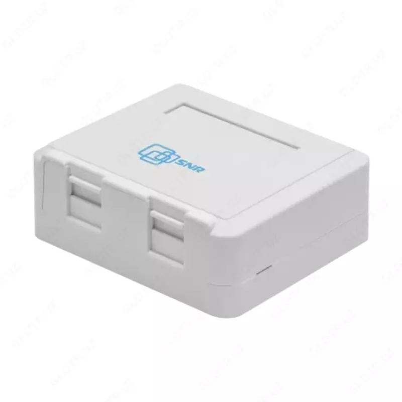 Корпус настенной розетки SNR под модули KeyStone, 2 порта (SNR-MB-DPS-2)