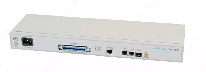 Абонентский VoIP-шлюз Eltex TAU-16.IP (16 FXS)
