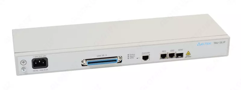  Абонентский VoIP-шлюз Eltex TAU-16.IP (16 FXS) - 
