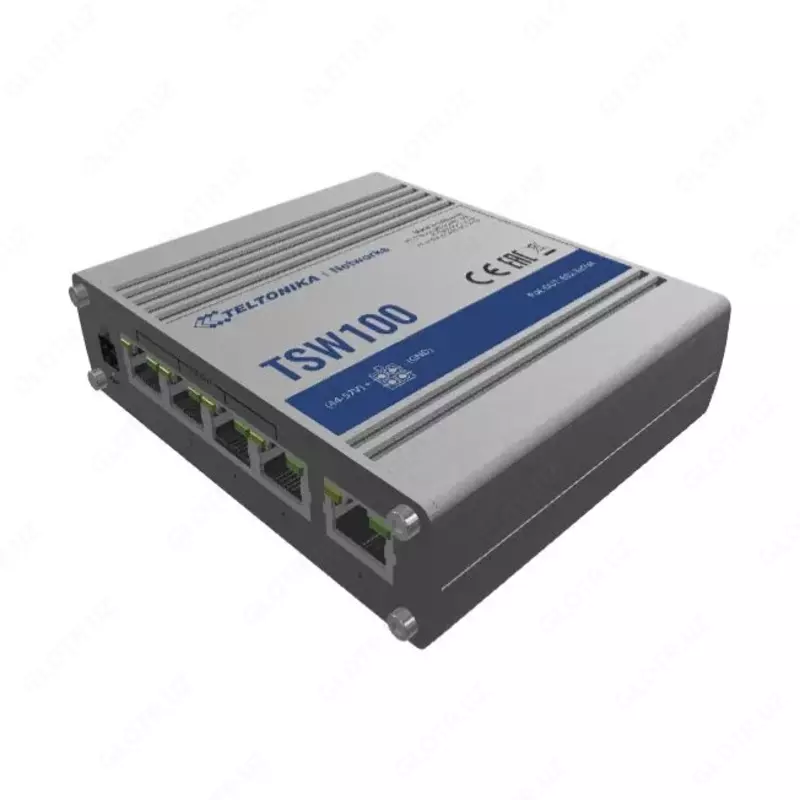 Sanoat PoE kaliti Teltonika TSW100 Ethernet Switch (art. TSW10000000)