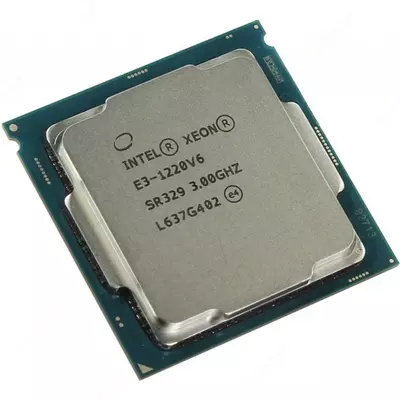 Процессор Intel Xeon E3-1220v6 (3Ghz/8M/4-core) Socket 1151 tray (арт. CM8067702870812SR329)
