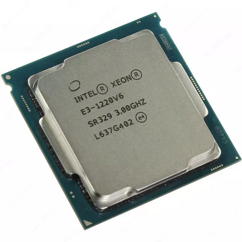Protsessor Intel Xeon E3-1220v6 (3 gigagertsli/8M/4 yadroli) Soket 1151 laganda (CM8067702870812SR329 art.)