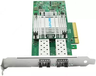 Сетевая карта LR-Link 2 порта 1000Base-X/10GBase-X LREC9812AF-2SFP+ (арт. LREC9812AF-2SFP+)