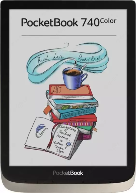 Elektron kitob PocketBook E-Book 740 Rangli, Moon Silver, 16 GB