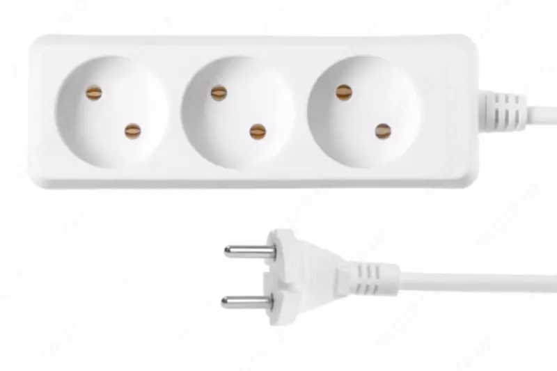 Сетевой фильтр-удлинитель 2E 03 M1.8 (3 розетки, 1.8 м)