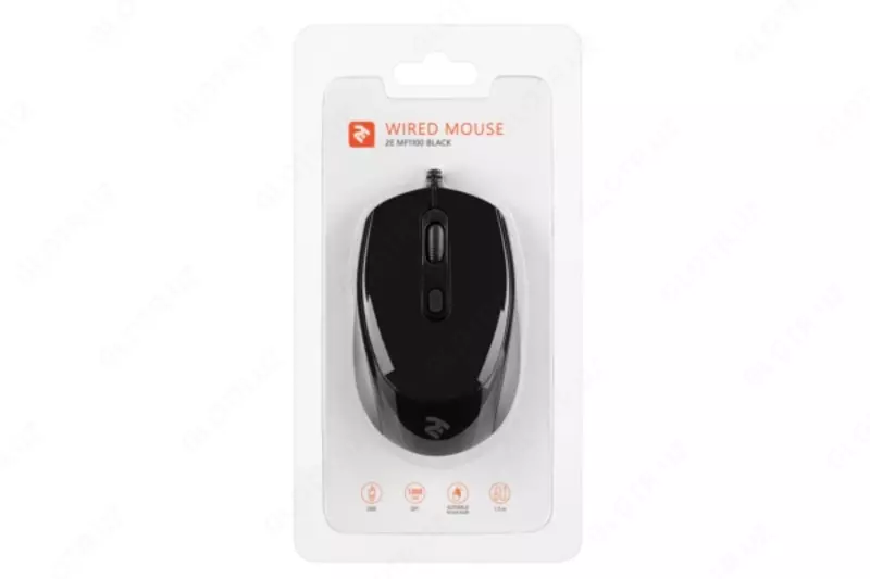 Мышь проводная 2E MF1100 (2E-MF1100UB)