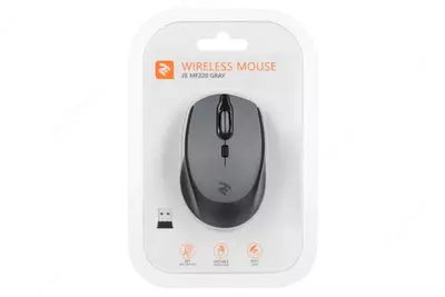 Мышь беспроводная 2E MF220 (2E-MF220WB) серая
