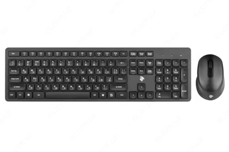 Комплект беспроводной 2E MK420 WL BLACK
