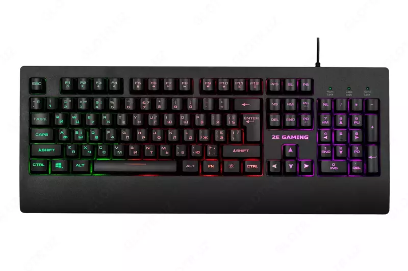 O'yin klaviaturasi 2E Gaming KG330 | F-RGB | USB | Qora