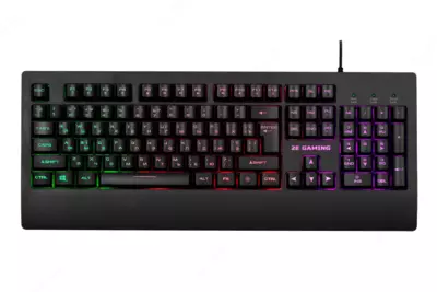 O'yin klaviaturasi 2E Gaming KG330 | F-RGB | USB | Qora